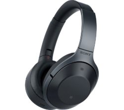 SONY  MDR-1000X Wireless Bluetooth Noise-Cancelling Headphones - Black